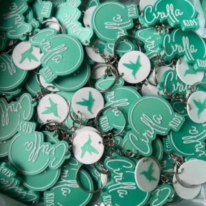 Llavero corporativo NFC personalizado